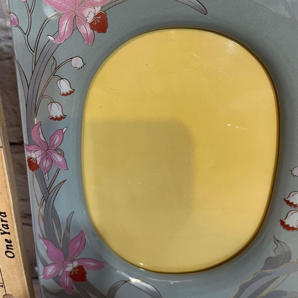 Vintage 80’s grey glass photo frame - Picture 2 of 3